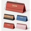 Minimalist Design 2026 Desktop Calendar Spiral Binding Mini Desk Calendar  Office Use