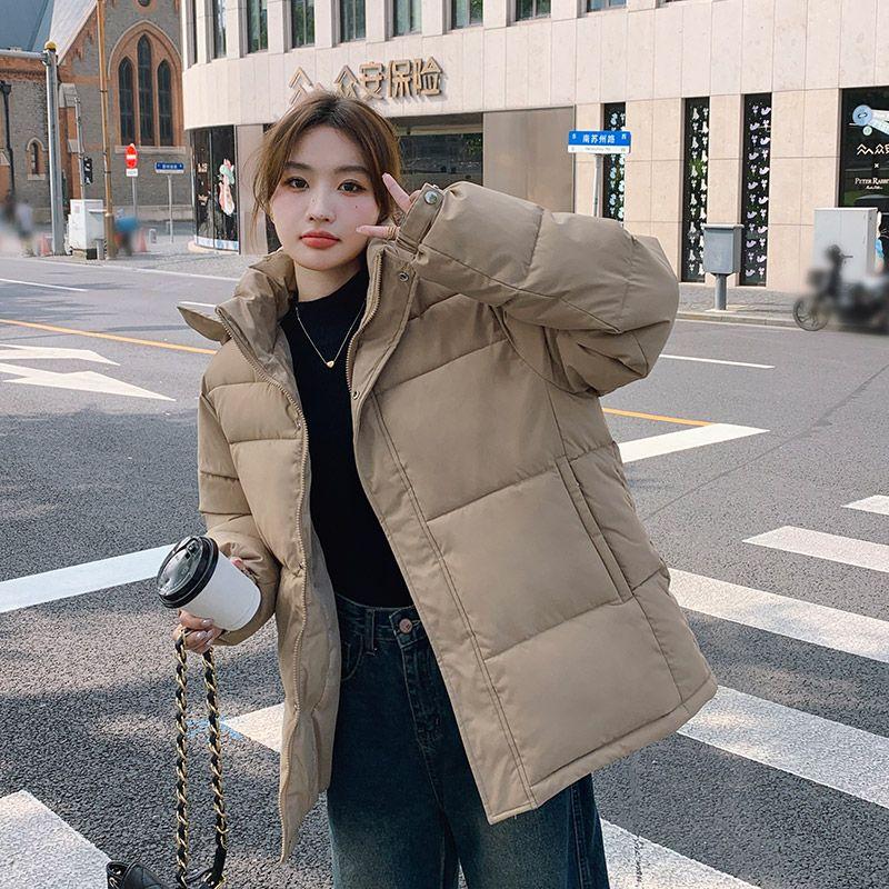 Fashionable Loose Parka Winter Outerwear for Women New Short Down Cotton Jacket