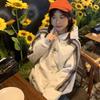 Vintage Oversized Hoodies Women Hip Hop Style Cyber Y2k Hooded Sweatshirts Kpop Grey Harajuku Pullover Baddie Streetwear