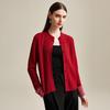 Women's Chinese Style Cashmere Stand-Collar Cardigan