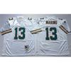 Miami Dolphins Retro Vintage Rugby Jersey Men Women Cotton Blend Embroidered NFL Legend Fan Apparel