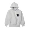 Champion Long Sleeve Cotton USA Graphic Print Reverse Hooded Silver Gray Women's Hoodie, 11.5oz Weave® Sweatshirt, (CW-Y102)