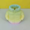 3D Printed Down Jacket Pen Holder: Creative Abstract Desktop Ornament for Student Stationery and Classroom Gifts