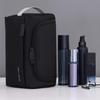 Wasserdichte Reise-Kulturbeutel für Männer Frauen Weit zu öffnende aufblasbare Kosmetik-Make-up-Organizer-Tasche mit Griff für Shampoo Conditioner Make-up-Zubehör