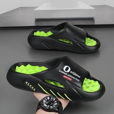 Herren Massage Hausschuhe Slides Indoor Outdoor Sandalen Strand Freizeitschuhe Bequeme Sohle Herren Hausschuhe Große Größe 38-47