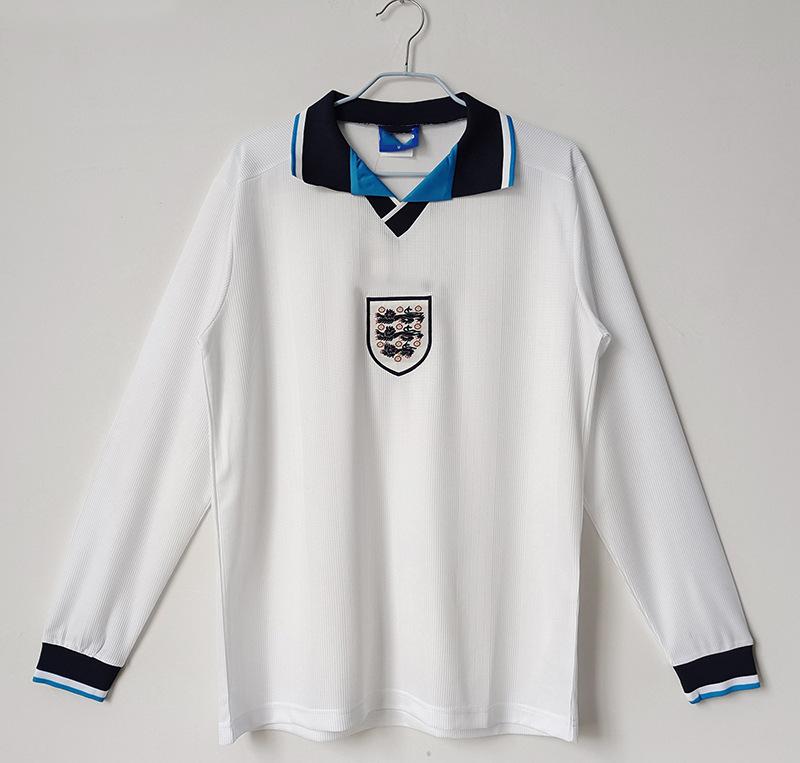1996 seizoen 01 Engeland retro thuis- en uitshirt