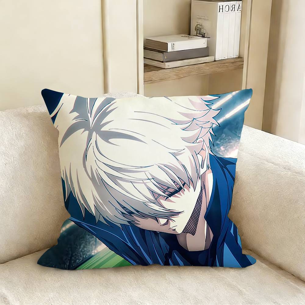 SSeishiro NNagi Various Sizes Square Pillow Case For Car Home Bedchamber Decor