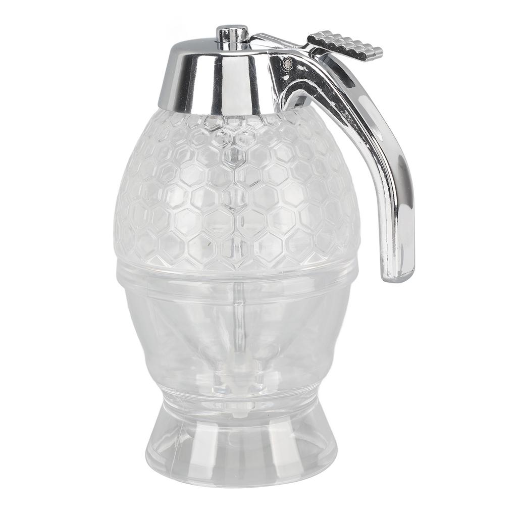 Honey Dispenser Maple Syrup Dispenser Honey Comb Shaped Honey Pot for Kitchen Tool