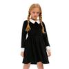 School Addams Uniform Girls Kids Dress Cosplay Halloween Xmas Partys