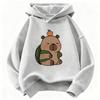 Kawaii Capybara Kids Hoodie: Cute Spring Sweatshirt for Boys & Girls