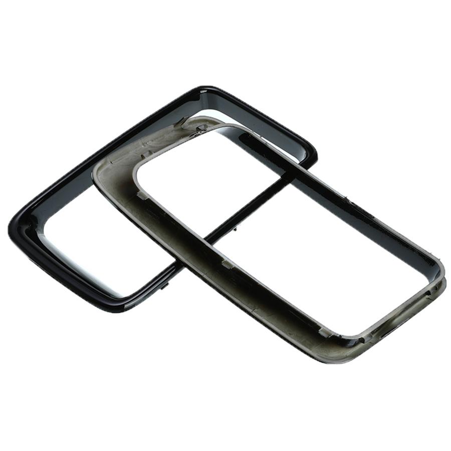 Gloss Black Front Grille Trim Ring Insert Trim For Jeep Grand Cherokee 2014-2016