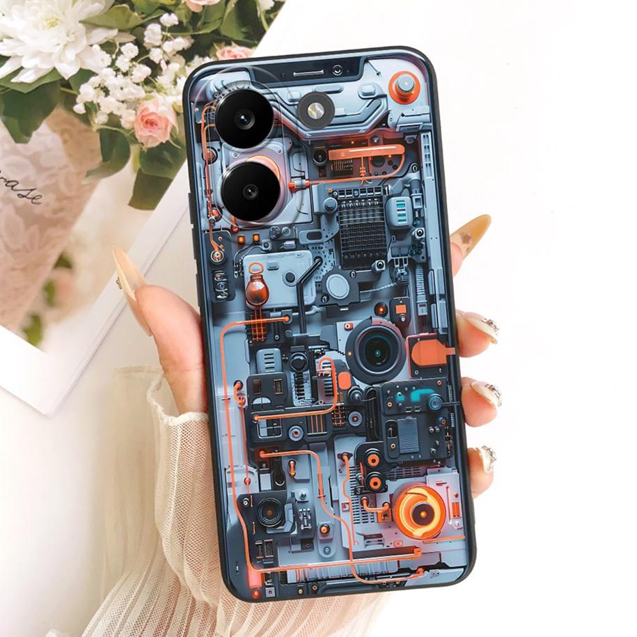 Cover For Poco X8 Pro / X8 Pro Max Case Shockproof Soft TPU Silicone Back Cover For Xiaoimi Poco X8Pro Max 5G Flower Phone Cases