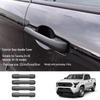 Rearview Mirror & Door Handle Cover for 2024 Toyota Tacoma - Decorative Protective Strip Sticker
