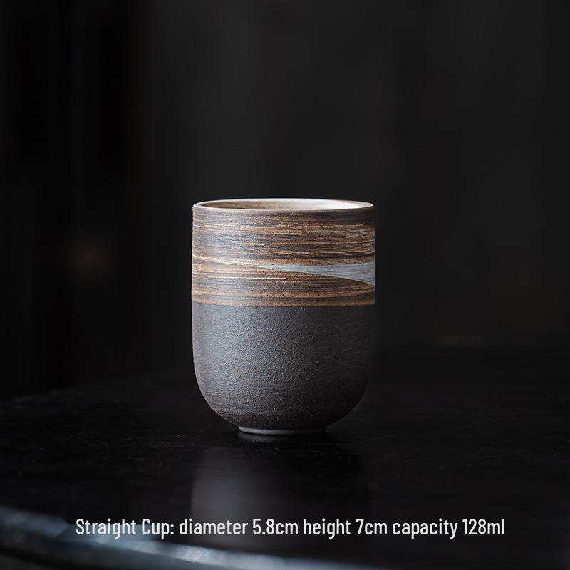 Japanese Ceramic Teacup: Shadow White Tasting Bowl