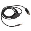 Headphone Sound Cable Replacement USB Gaming Headset Cord with in Line Volume Control Mute Button fo