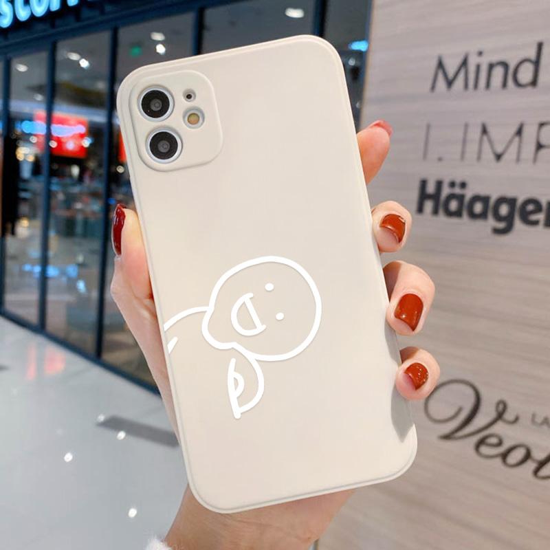 Fun and funny matchstick man phone case iPhone 16 15 14 13 12 11 Pro Max X XS XR 8 Plus silicone anti drop soft phone case