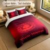 Bedding Set 1 Duvet Cover 2 Pillowcases Nottingham Forest FC Print Soft Bed Linen Bedroom Decor