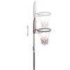 Basketballkorb Ständer Schwarz 216 250 cm Polyethylen