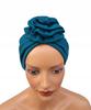 Klasyczny Turban Z Różą Mussa 005 Muślin Bawełniany Komfort I Styl