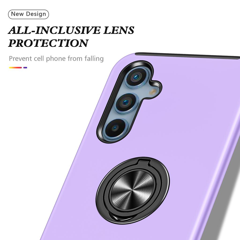 For Samsung Galaxy A15 4G/A15 5G Slim Case PC+TPU Kickstand Phone Cover