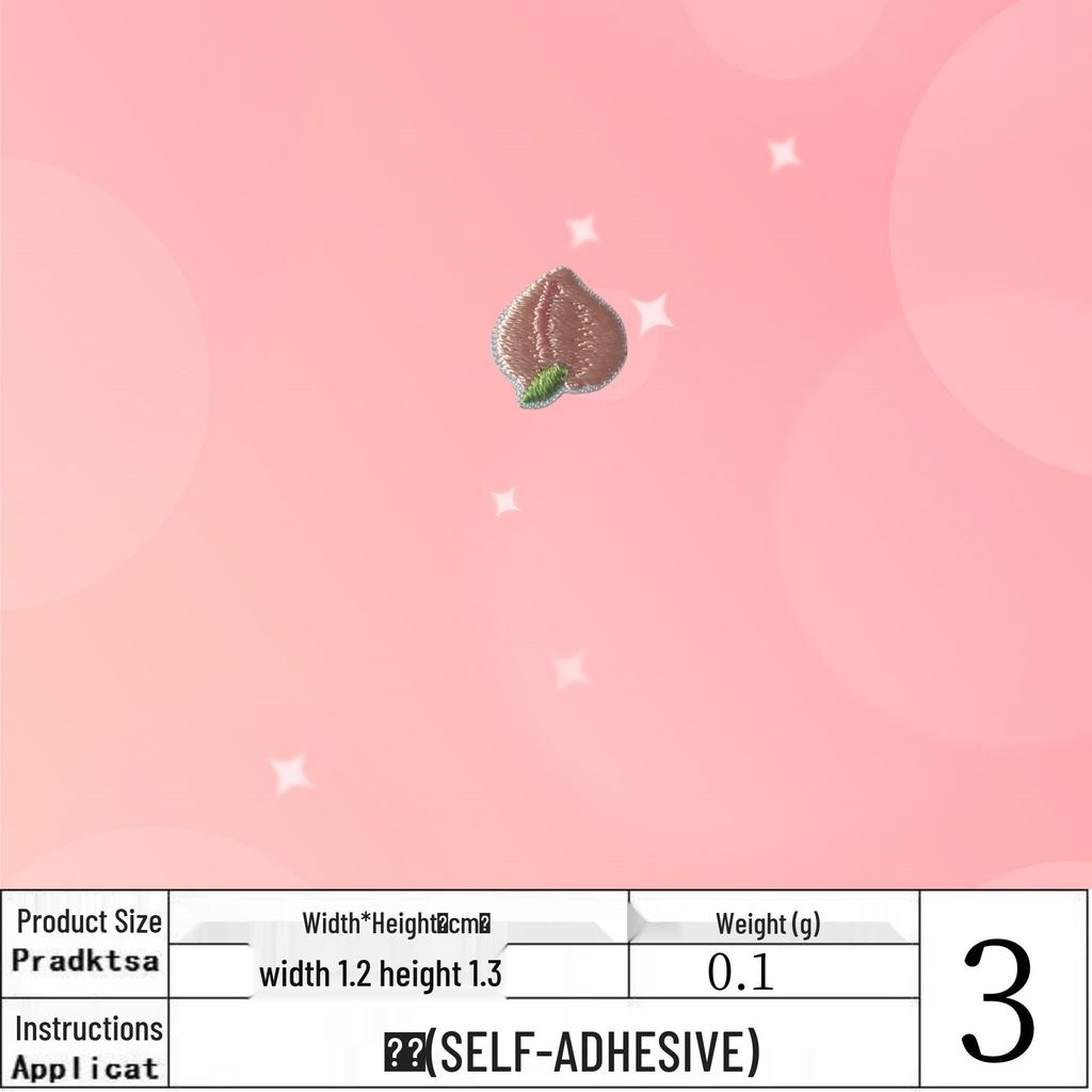 Mini Canvas Bag with Self-Adhesive Crown Patch for DIY Embroidery