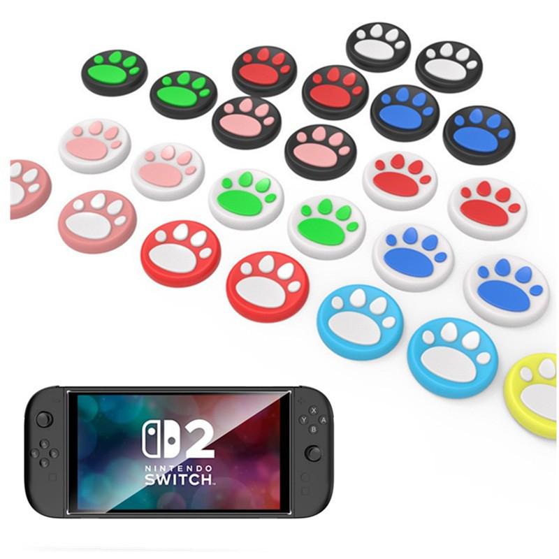 Silicone Cat Paw Joystick Button Cover Cap
