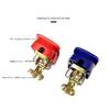 2Pcs Car Battery Terminal Connector Clamp W/ Cover Disconnect Tool Quick Release