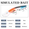 Tauch-Langstreckenköder mit großer Zunge: 16,2 cm, 23 g Angelköder für Süß- und Meerwasser