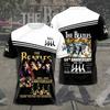 T-shirt da uomo Nuova 2026 The Beatles Tour Stampa 3D T-shirt Uomo Donna Moda Fan Hip Hop Manica Corta Top Magliette Abbigliamento Uomo Bambini