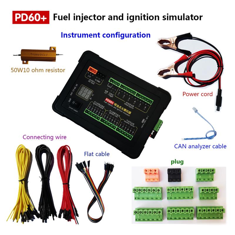 Upgraded PD60+ Diesel Vehicle Computer Board Fuel Injection Ignition Simulator ECU Maintenance Platform Tester