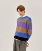 DENIVEL Men'S Rainbow Knit (Pink)