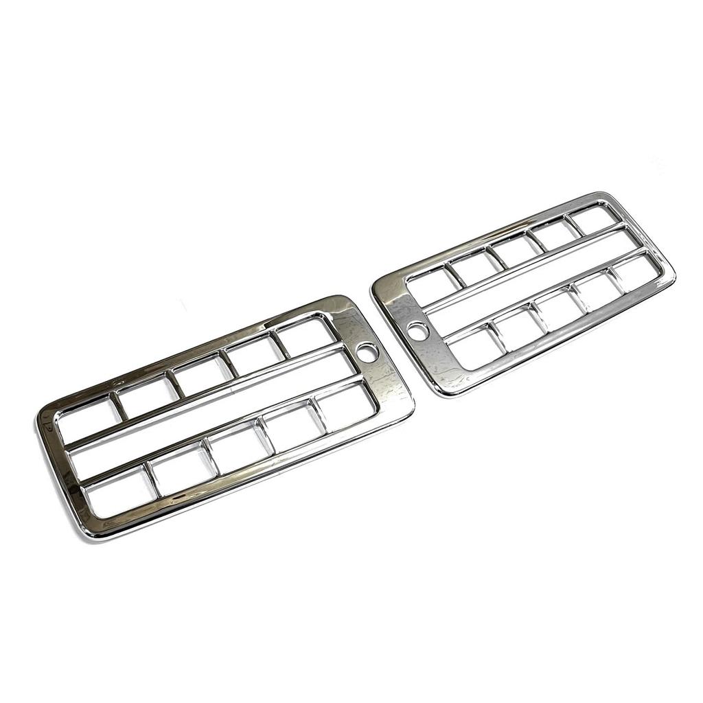 CGP Rear Taillight Cover, Tail Lamp Garnish for S500P/S510P Hijet Truck (2014.9-2021.11), ASB Chrome 2-Piece Reflector Cover (HW05-D4412A-G)