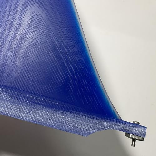 HFEXI Fiberglass Fin (FIBER GLASS FIN) 10" Longboard Center Fin, Box Fin, 10-inch, HF-FB10-CLBLU