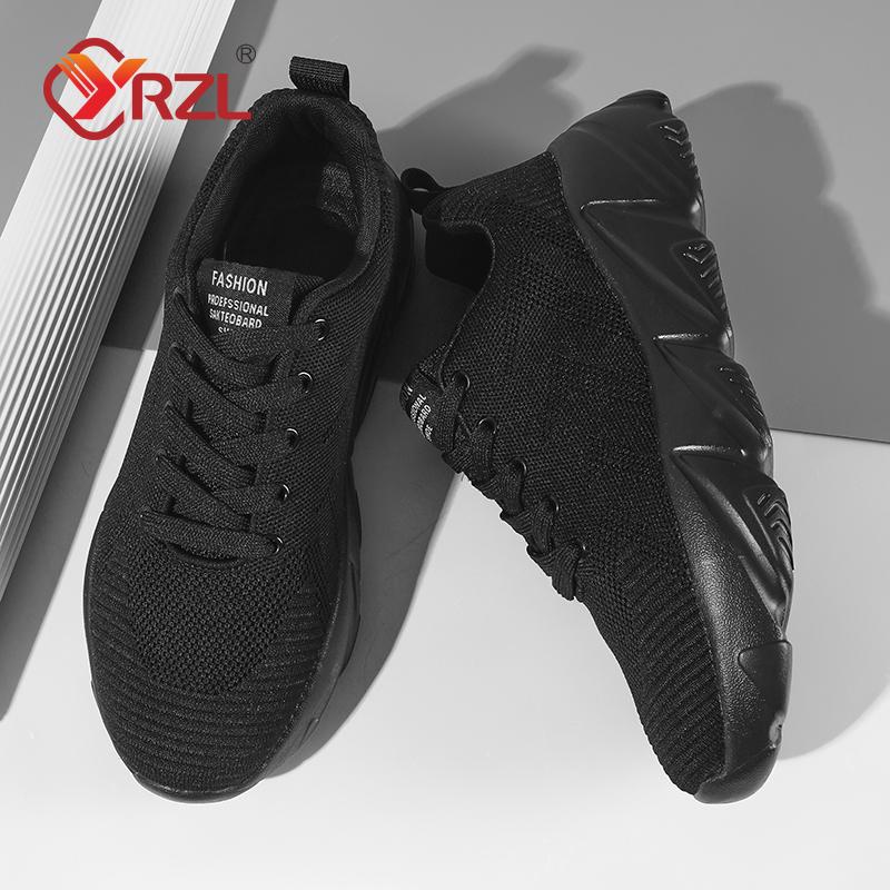 YRZL Women Sneakers Flats Shoes Breathable Lightweight Comfortable Fabric Shoes Outdoor Walking Casual Women Shoes Plus Size 46