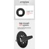 RIRO 110BCD Chainwheel for R7100 R8100 R9200 11S 12S Road Bike Chainring 50-34T 52-36T 53-39T 54-40T 110 BCD Chainring