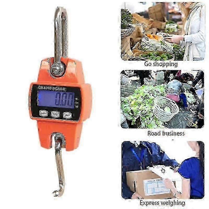 Heavy-duty Electronic Crane Scale Industrial Weighing with Hook