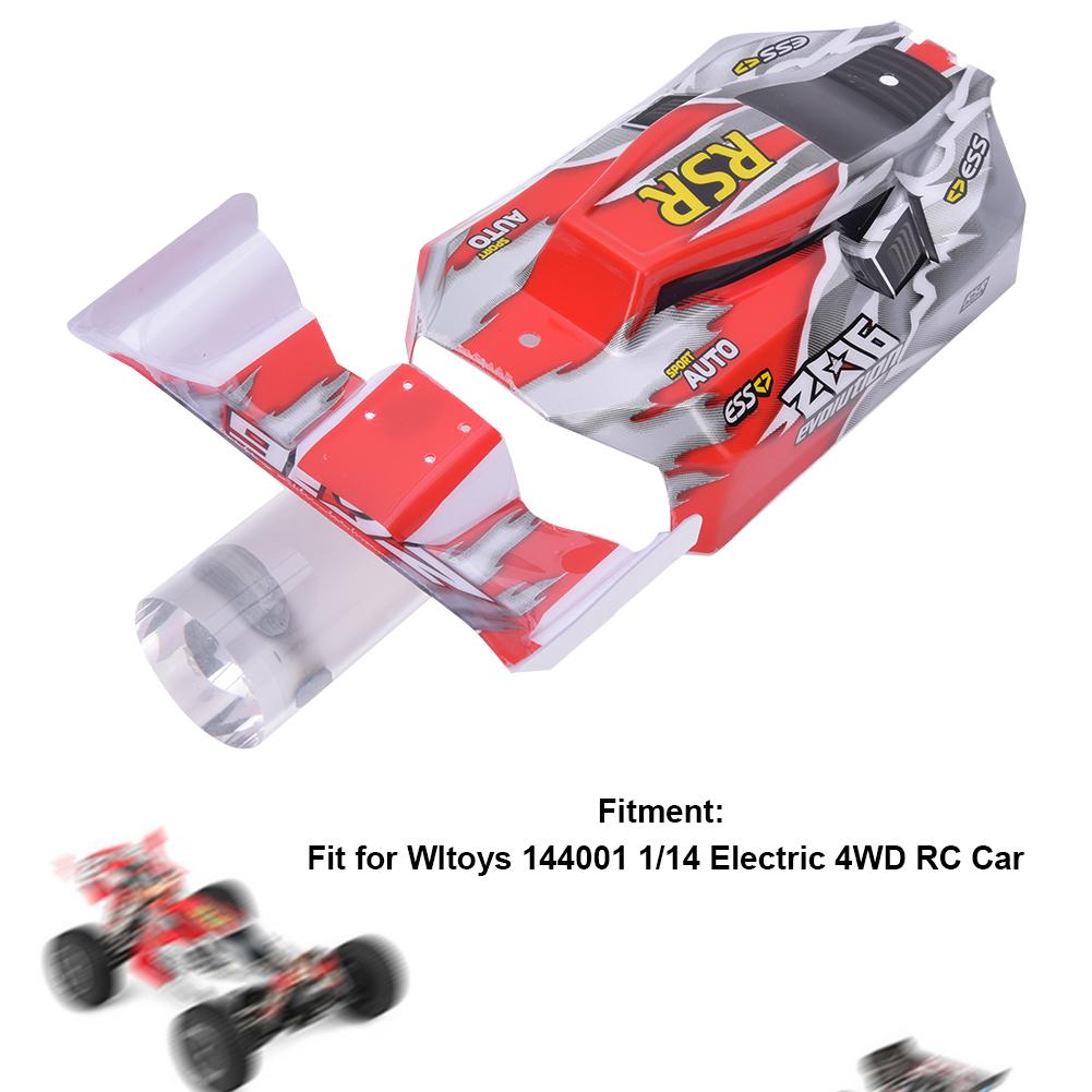 2pcs Car Vehicle Shell Accessory Parts Fit for Wltoys 144001 1/14 Electric 4WD RC Car