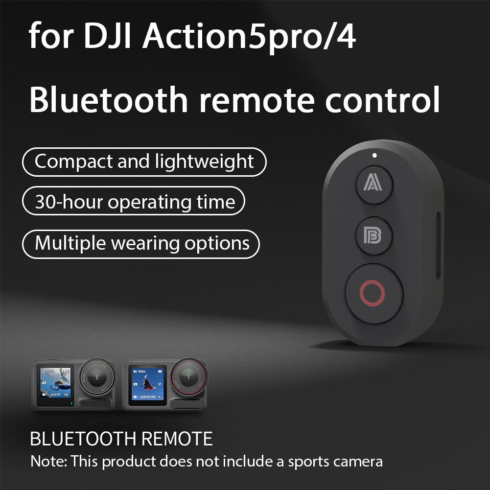 Camera Bluetooth Remote Control For DJI Action4/5pro For Tiktok Fingertip Remote Scrolling Wireless Camera Shutter Selfie Tool