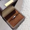 "Daily Gold" Imitation Water Foam Moonstone Ring Women's Light Luxury Ins Style Niche Design Index Finger Ring