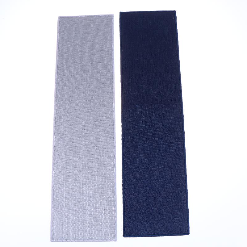 Durable Imitation Linen Stair Treads Non-Slip Water Absorption Floor Mat Noiseproof Washable Home Steps Protective Mat Pets Safe