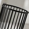 Iron Mesh Pencil Container Pen Holder/Storage Basket, Hollow Grid Storage Tube, Student Stationery Box Durable Organizer for And Makeup Brushes Office