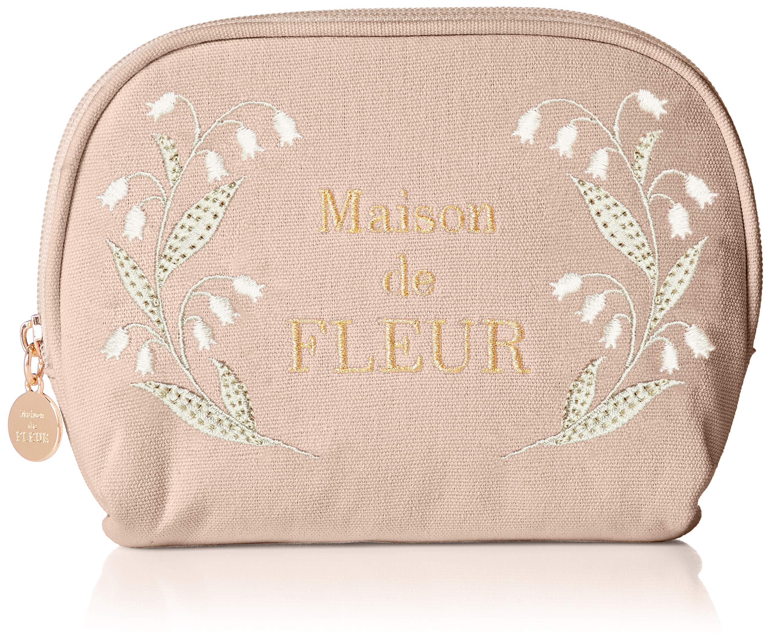

de Lily of the Valley Round Tissue Case 8A02FTJ1200 Beige [Maison Fleur] бежевий