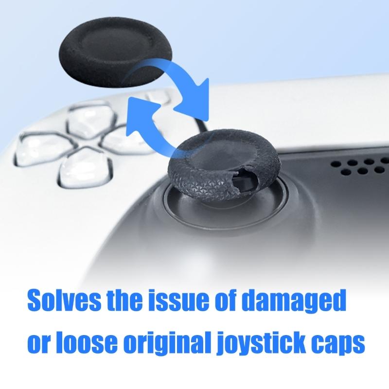 4pcs Game Controller Thumbstick Caps Replacement Analog Stick Rocker Caps Joystick Caps Gaming Accessories