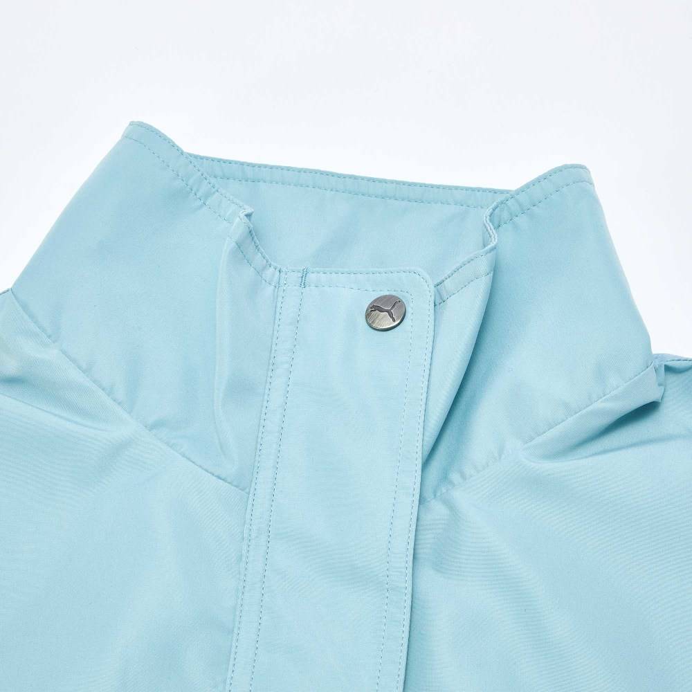 Puma FW25 Style Retro Loose Pleated Stand Collar Zip Long Sleeve Jacket Women jackets 63689647