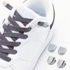 2Pair Elastic Laces Sneakers No Tie Shoe laces 8MM Wide Flat Shoelaces without ties Kids Adult shoelace Shoe Accessories