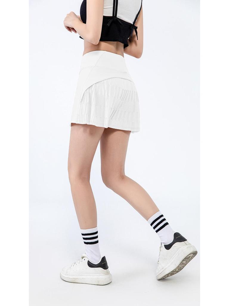 2024 Women's Quick-Dry Sports Shorts - Anti-Exposure, Breathable Tennis Skirt and Running Training Pants