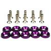 Universal M6 Aluminum Fender Screw Washers Bolts JDM for Automobile Fender Headlight Bumper Car Modified Fasteners Car-styling