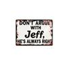 2D Wall Decor Vintage Retro Funny Quote Decorative Sign for Home Room Decor