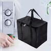 Insulated Grocery Shopping Bag Bento Container with Handle Zipper Closure Large Capacity Thermal Insulation Tote Bag