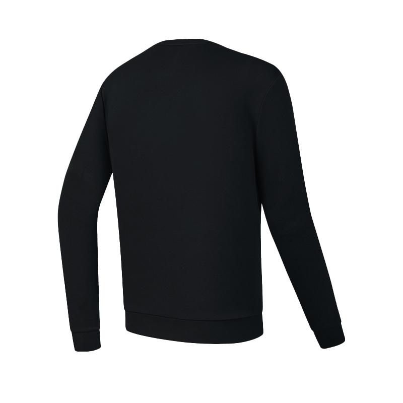FILA Fitness Knitwear Men's Jet Black BK Crew Neck Moderate A51M531204F-BK